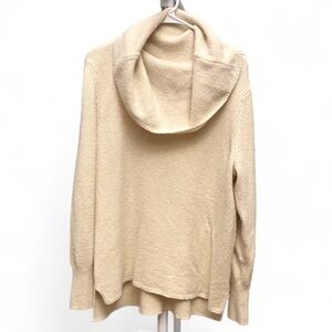 DKNY Cream Cowl Neck Sweater